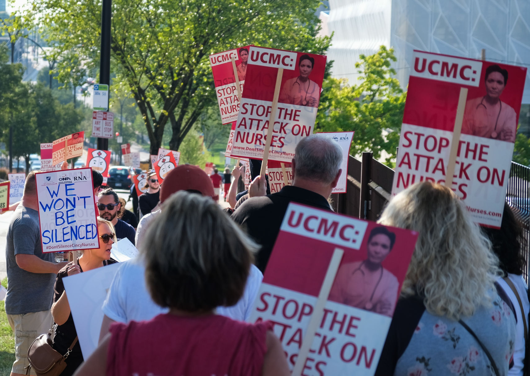 UC nurses picket 2